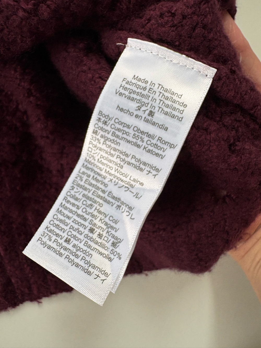 Madewell 2025 Pointelle-Stitch Cardigan in Cotton Blend - Picture 7 of 9